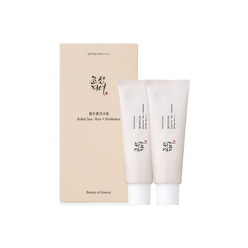 [Beauty of Joseon] Relief Sun: Rice + Probiotics Double Pack 50ml X 2ea